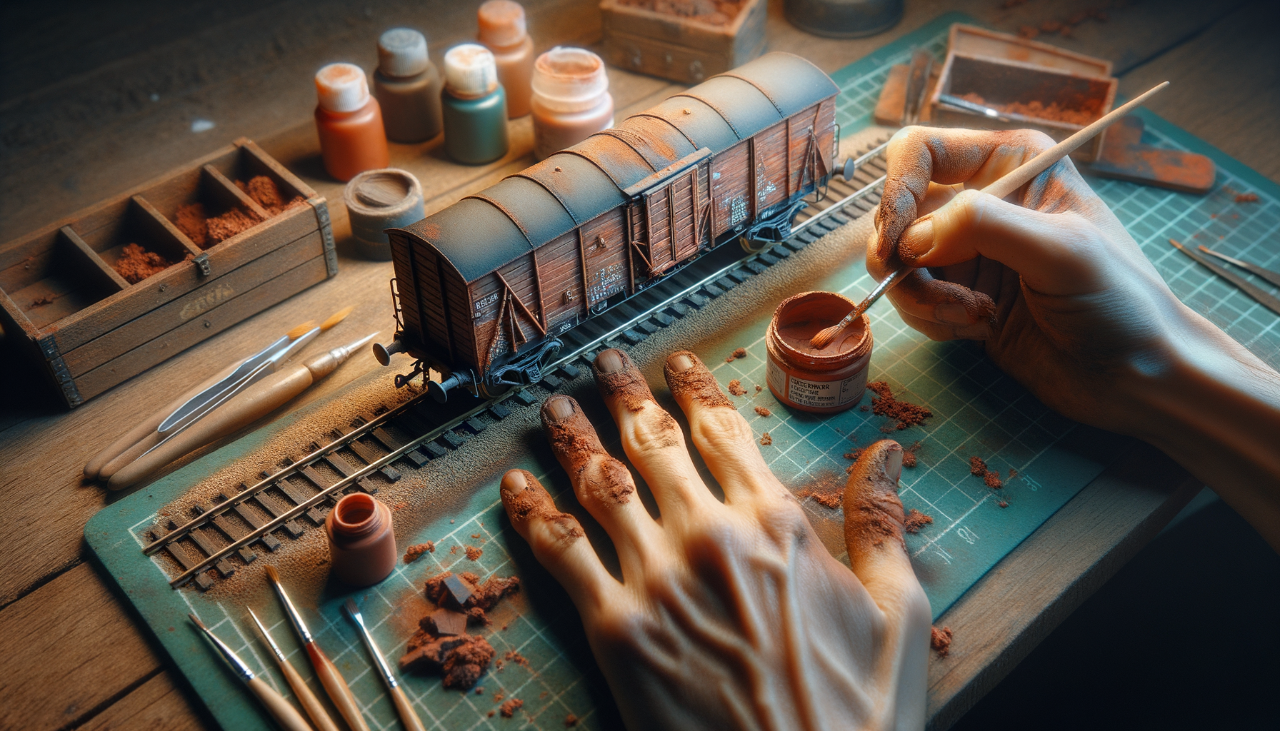 Superování nákladních vozů: z krabice na výstavní model